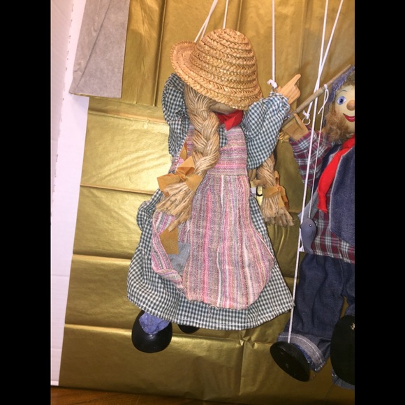 Marionettes Vintage Country Boy & Girl/ Puppets; Price FIRM - Picture 4 of 8